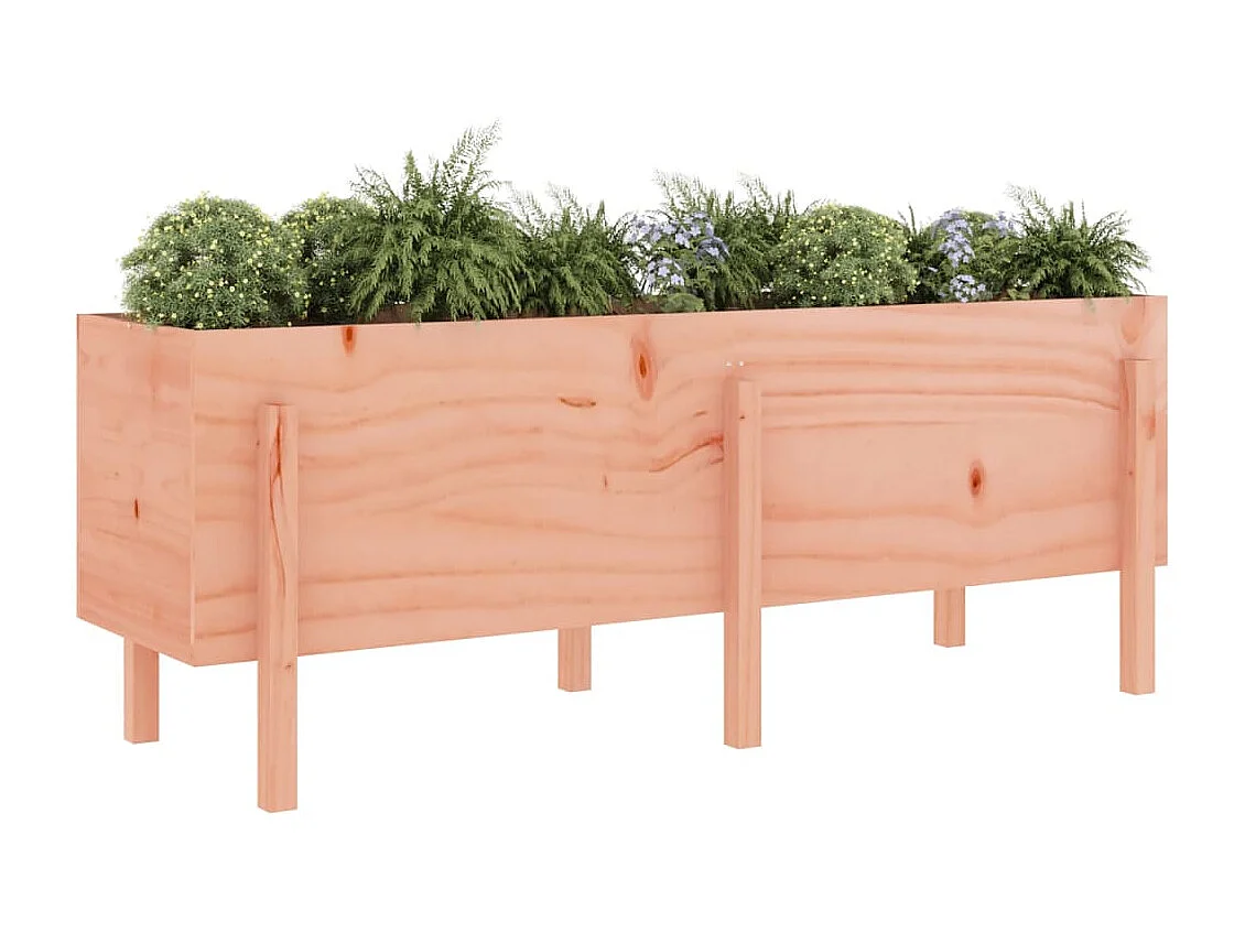 Lit surélevé de jardin 160x50x57 bois Douglas massif