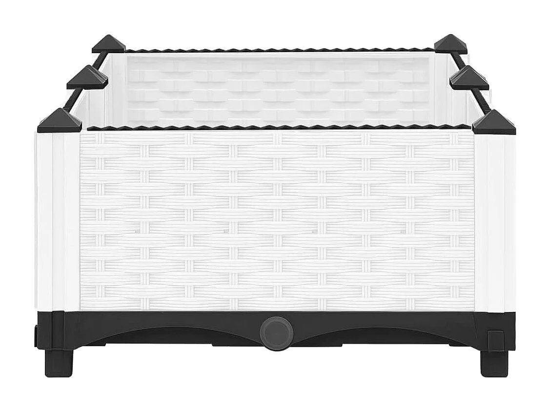 Lit surélevé 80x40x23 Polypropylène