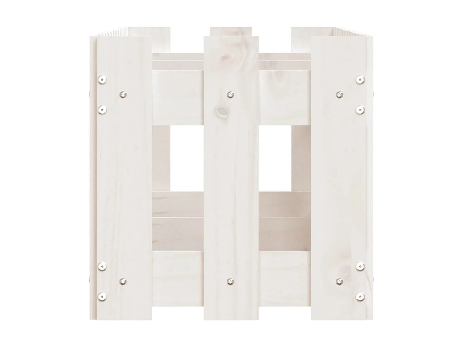 Lit surélevé de jardin design de clôture 150x30x30 pin massif