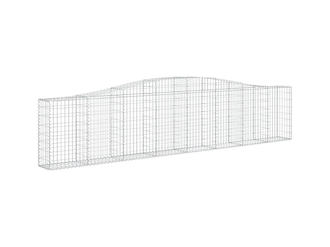 Schanskorven 3 st gewelfd 400x30x80/100 cm ijzer