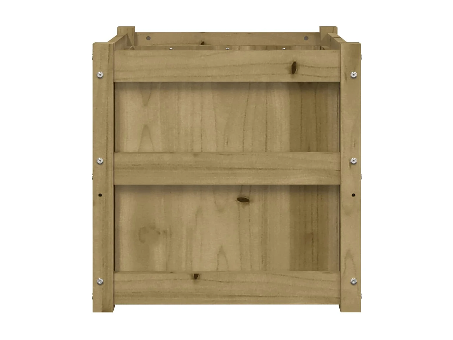 Jardinières 2 pcs bois de pin imprégné