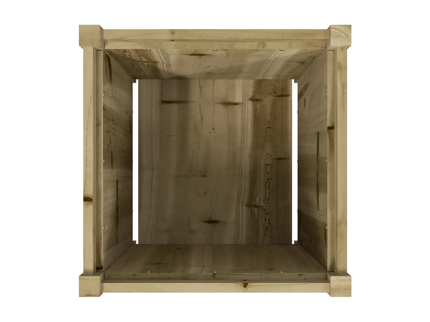 Jardinières 2 pcs bois de pin imprégné