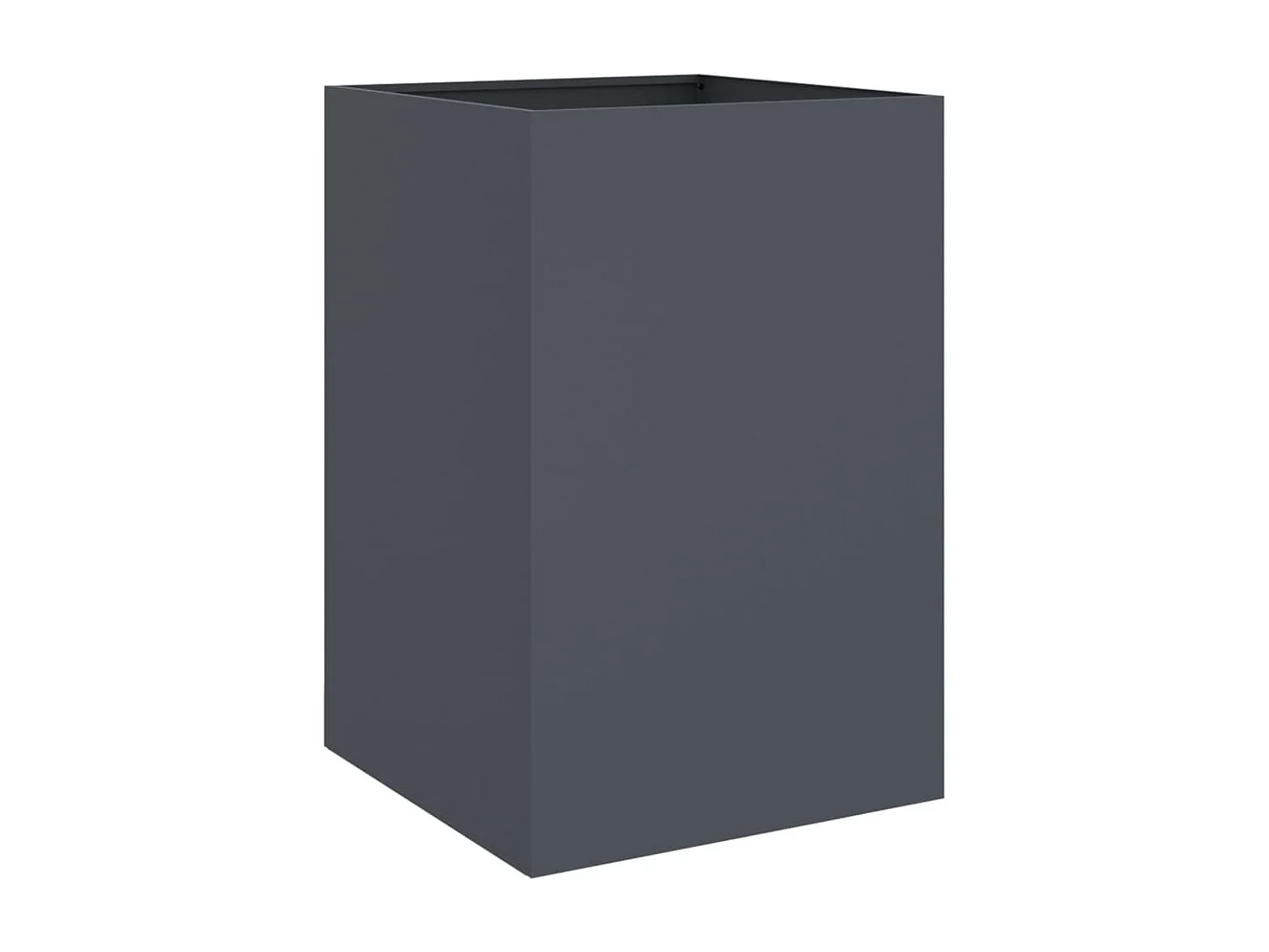 Jardinière anthracite 52x48x75 acier laminé à froid