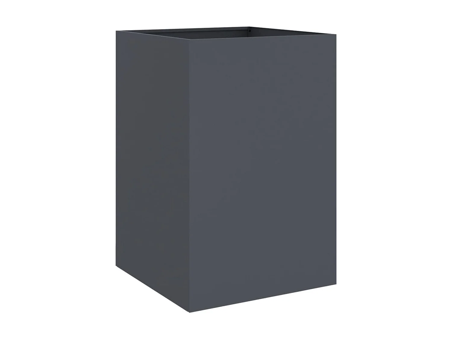 Jardinière anthracite 52x48x75 acier laminé à froid