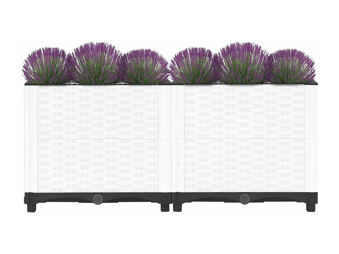 Lit surélevé 80x40x38 Polypropylène