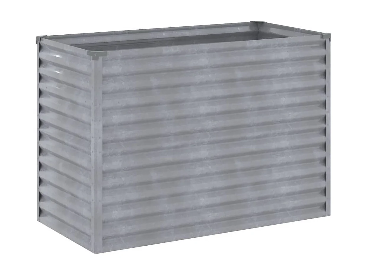 Lit surélevé de jardin 100x50x69 acier corten