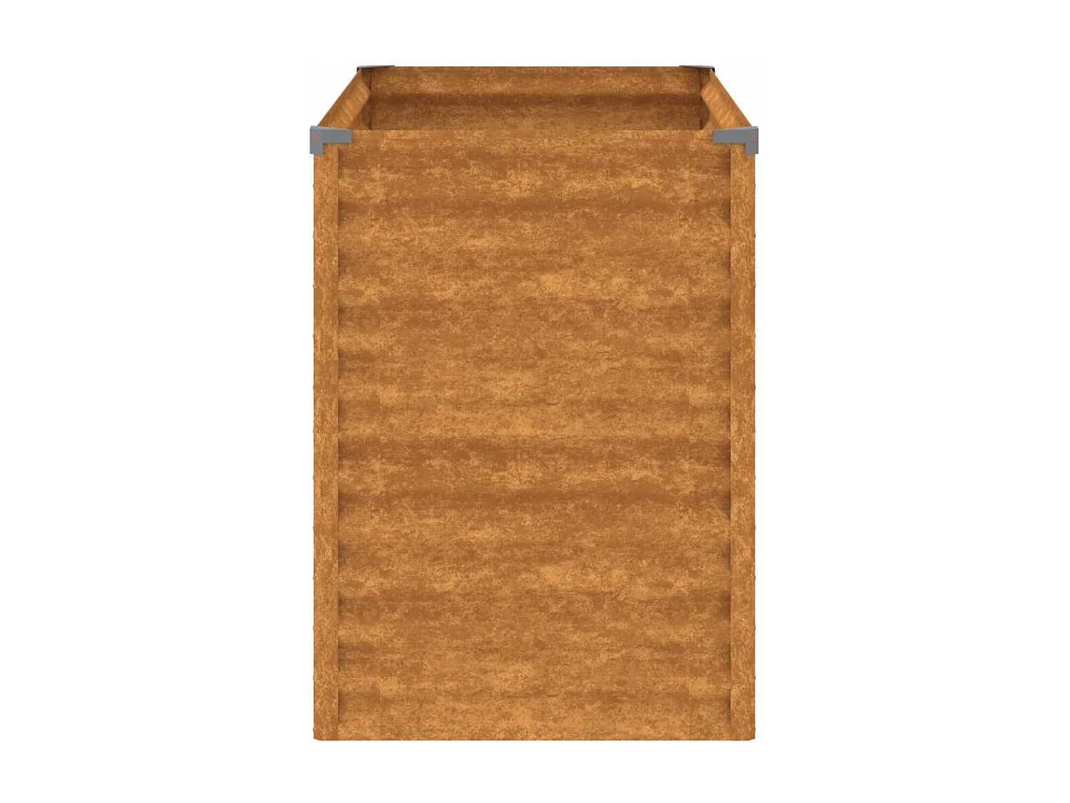 Lit surélevé de jardin 100x50x69 acier corten