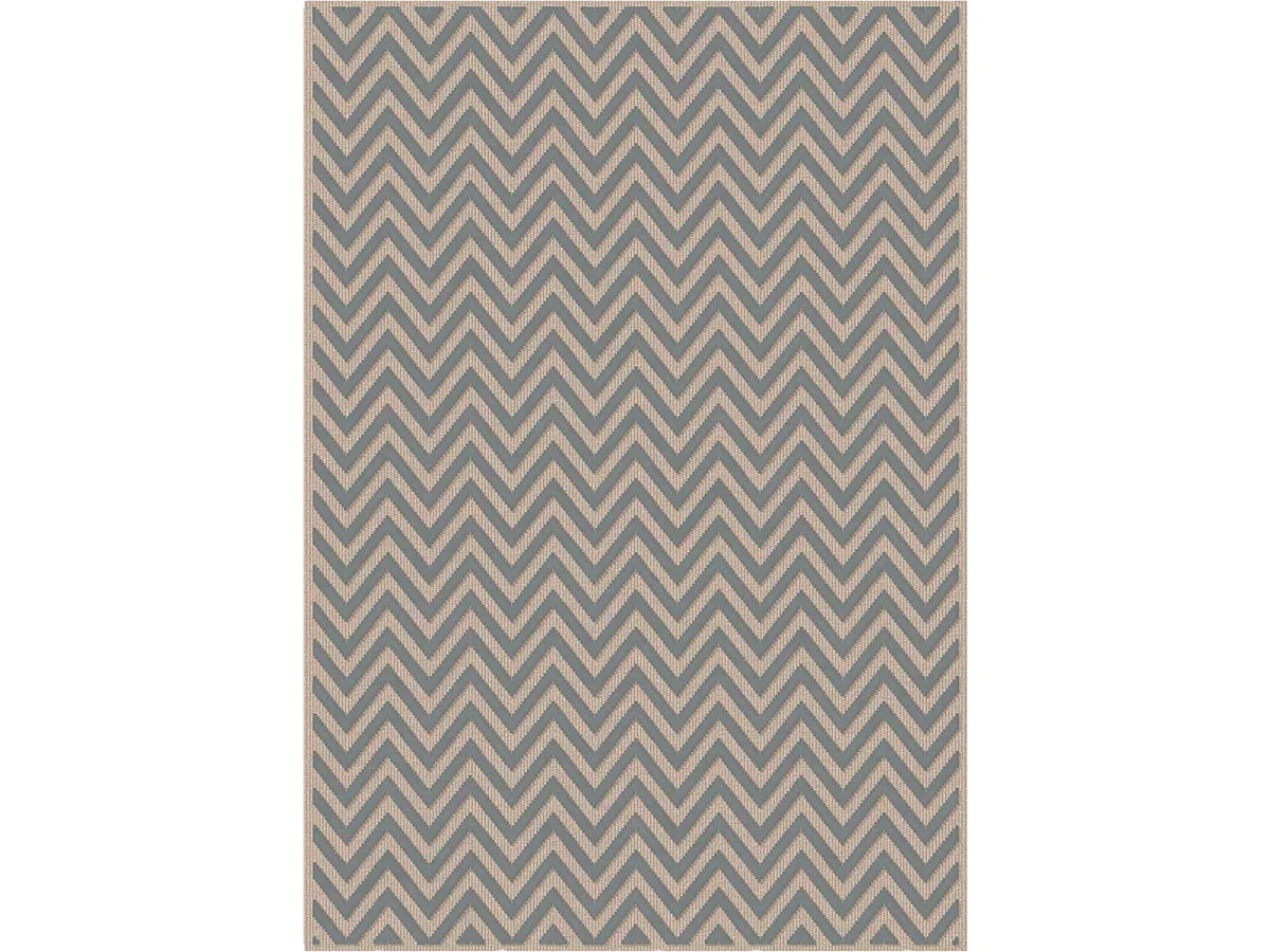 tapis salon 160x230 tissé en viscose gris rectangle motif géométrique CHEVROL