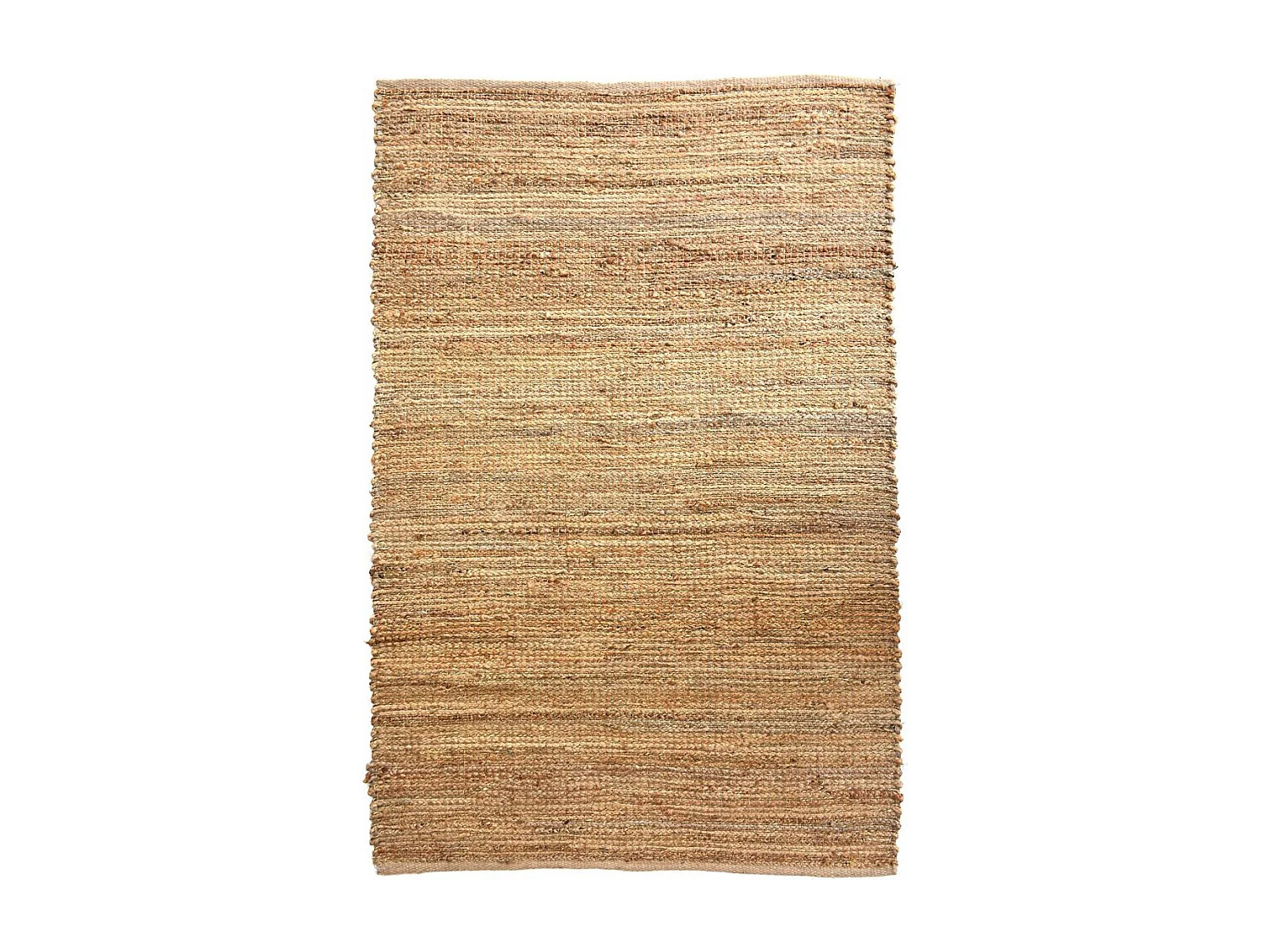 Tapis en jute fait à la main motif uni NATURE 1