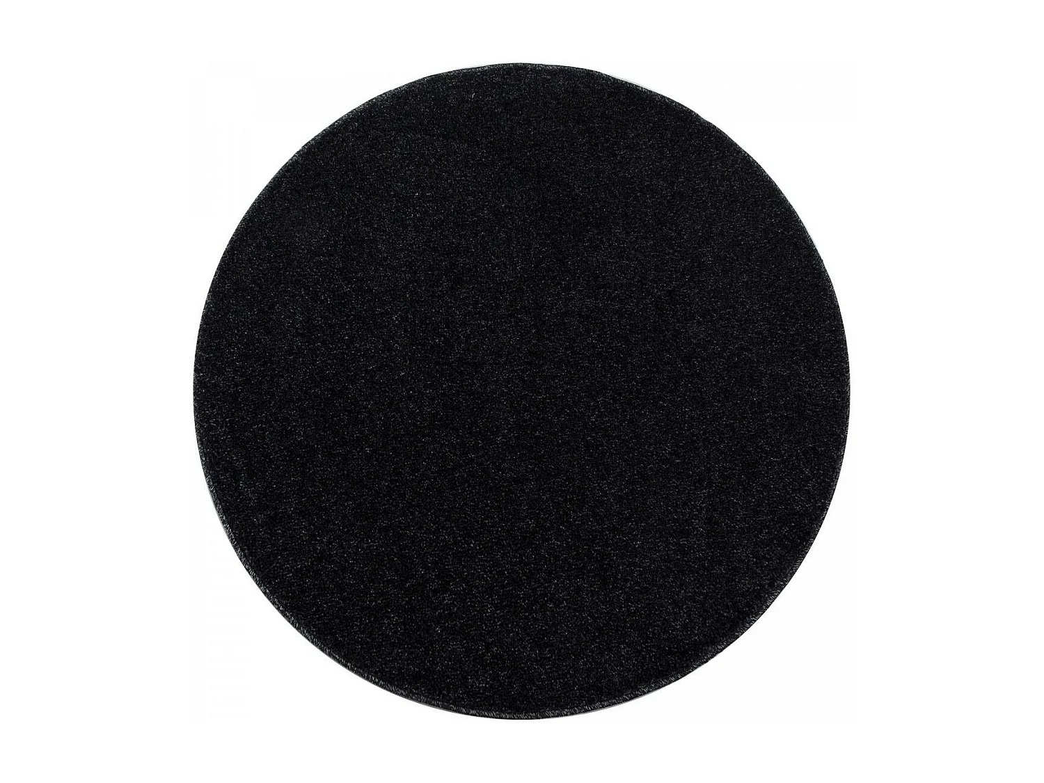 tapis salon 200x290 tissé anthracite rectangle motif uni SOULA