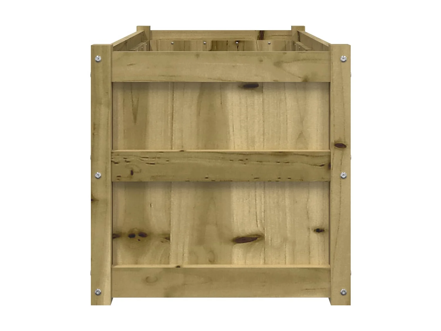 Jardinière d'extérieur 90x50x50 bois de pin imprégné