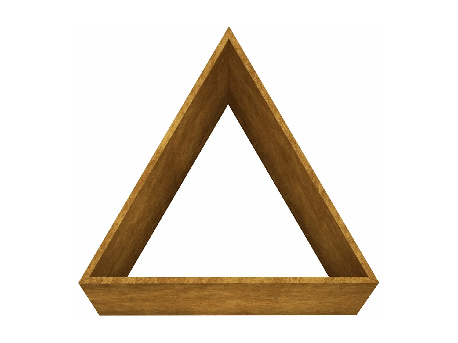 Jardinière 50x43x75 acier corten