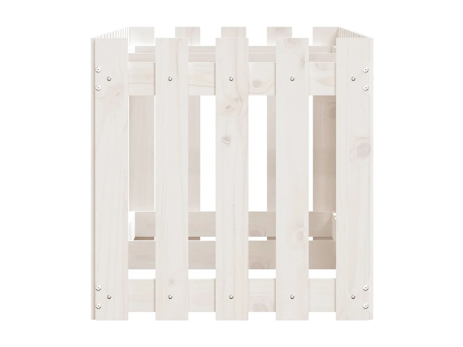 Lit surélevé de jardin design de clôture 150x50x50 pin massif