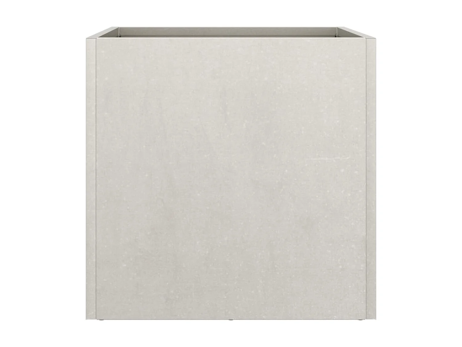 Jardinières 2 pcs argenté 32x30x29 acier inoxydable