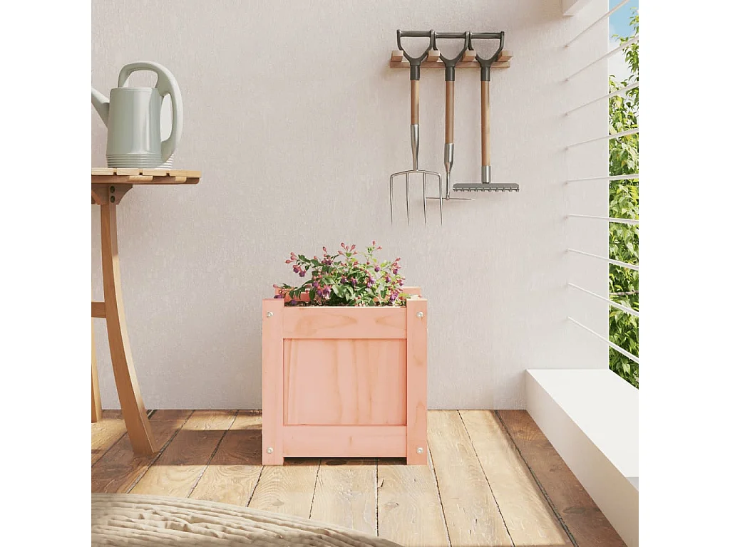 Jardinière 31x31x31 bois massif de douglas