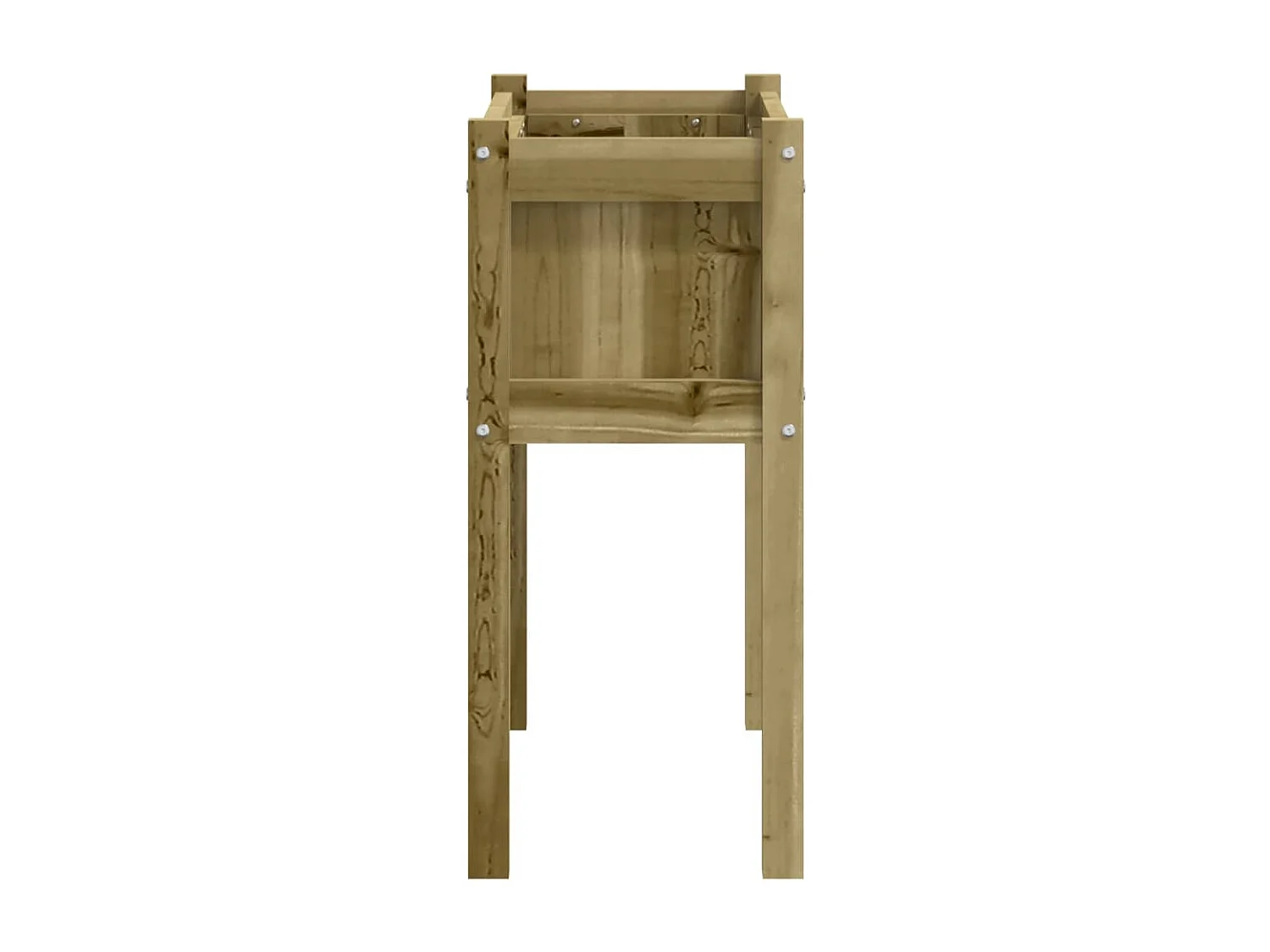 Jardinière avec pieds 70x31x70 bois de pin imprégné