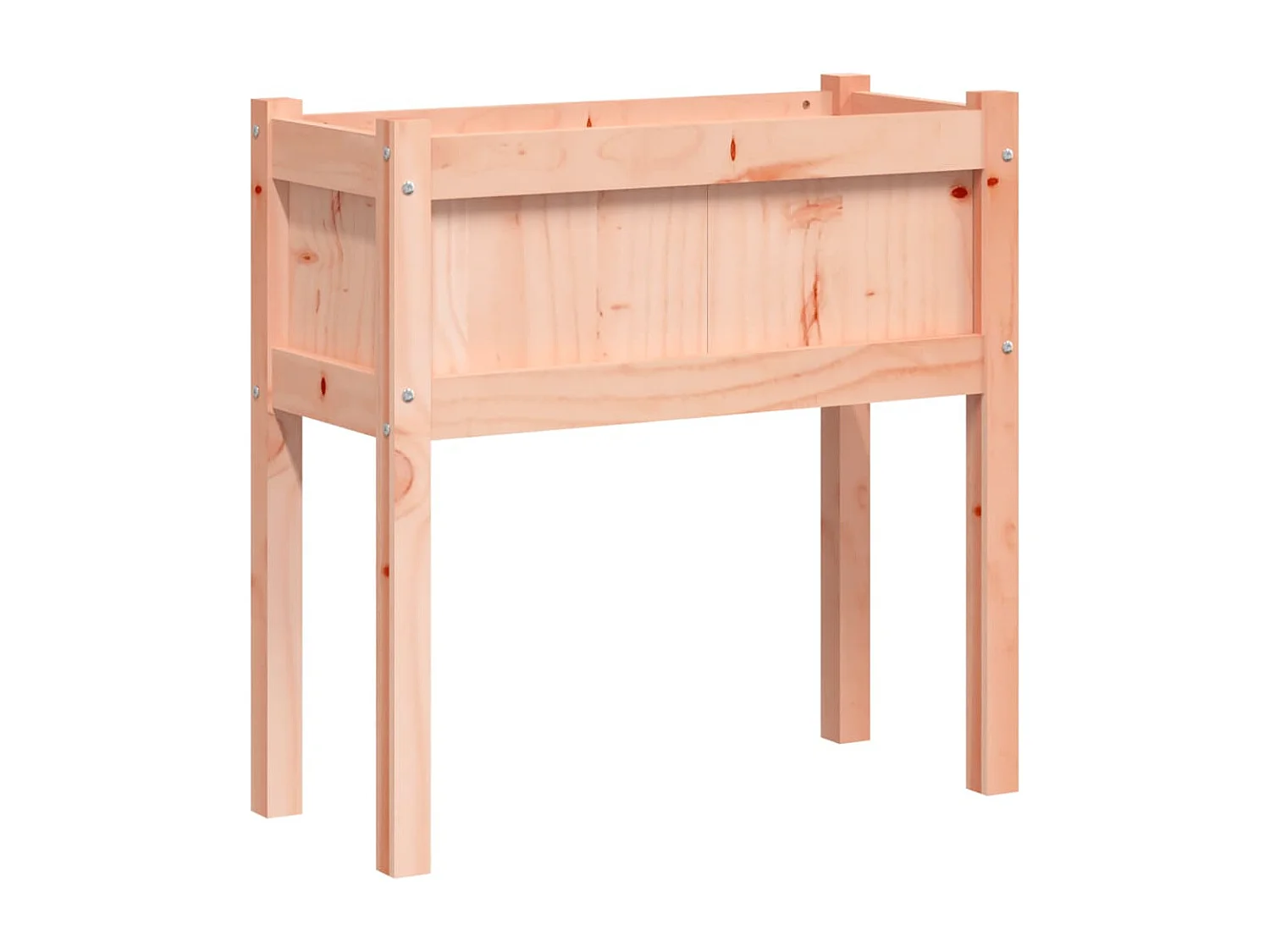 Jardinières avec pieds 70x31x70 bois massif douglas