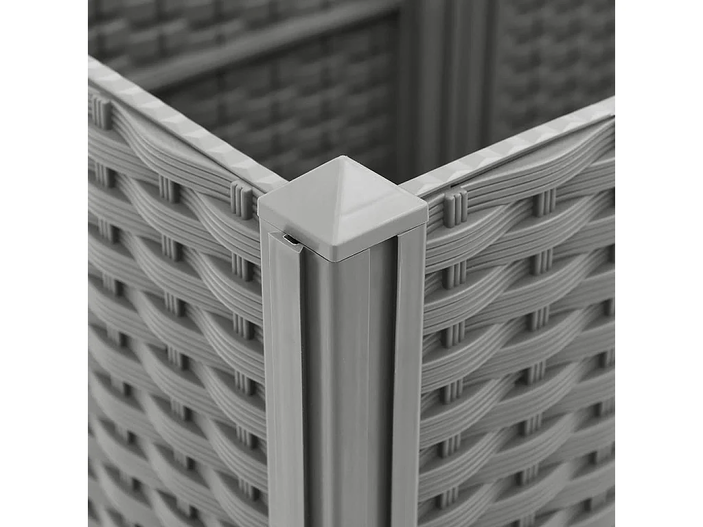 Lit surélevé 120x40x38 Polypropylène