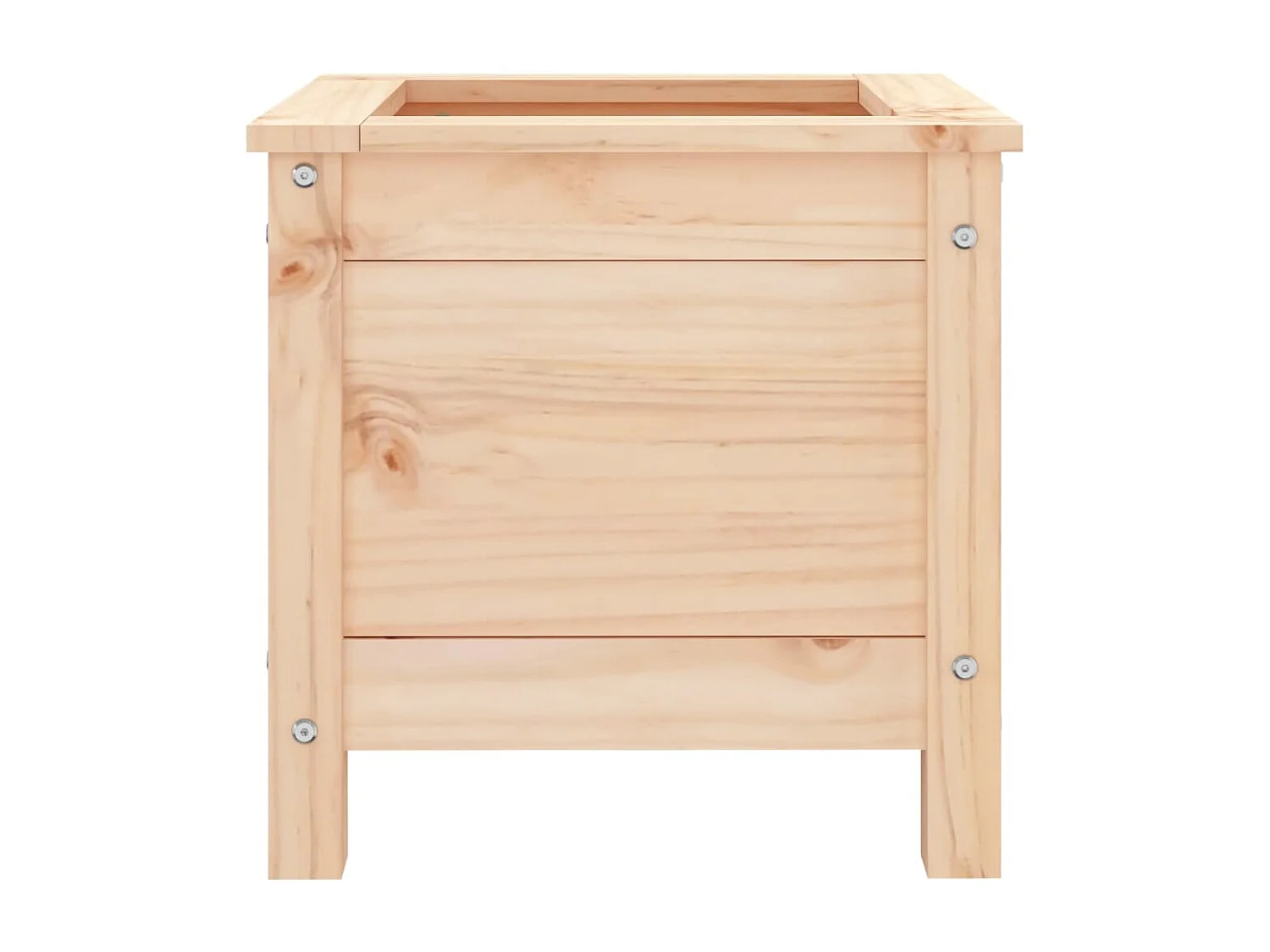 Jardinière 40x40x39 bois de pin massif