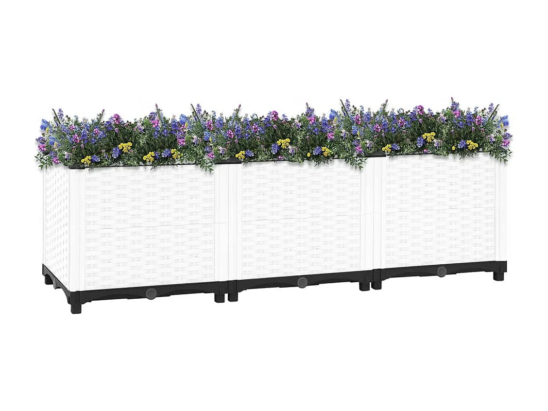 Lit surélevé 120x40x38 Polypropylène