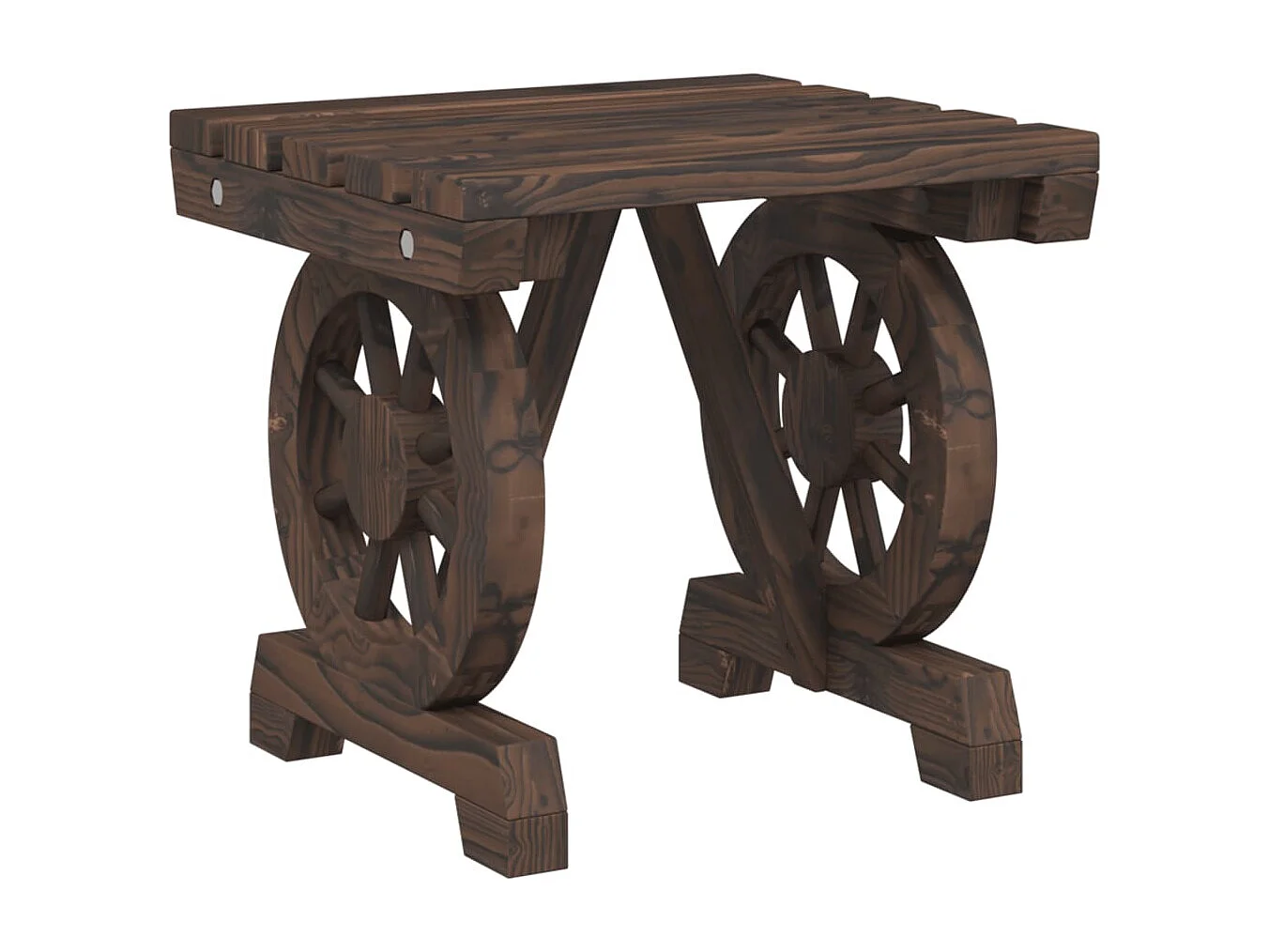 Salon de jardin 3 pcs bois de sapin massif