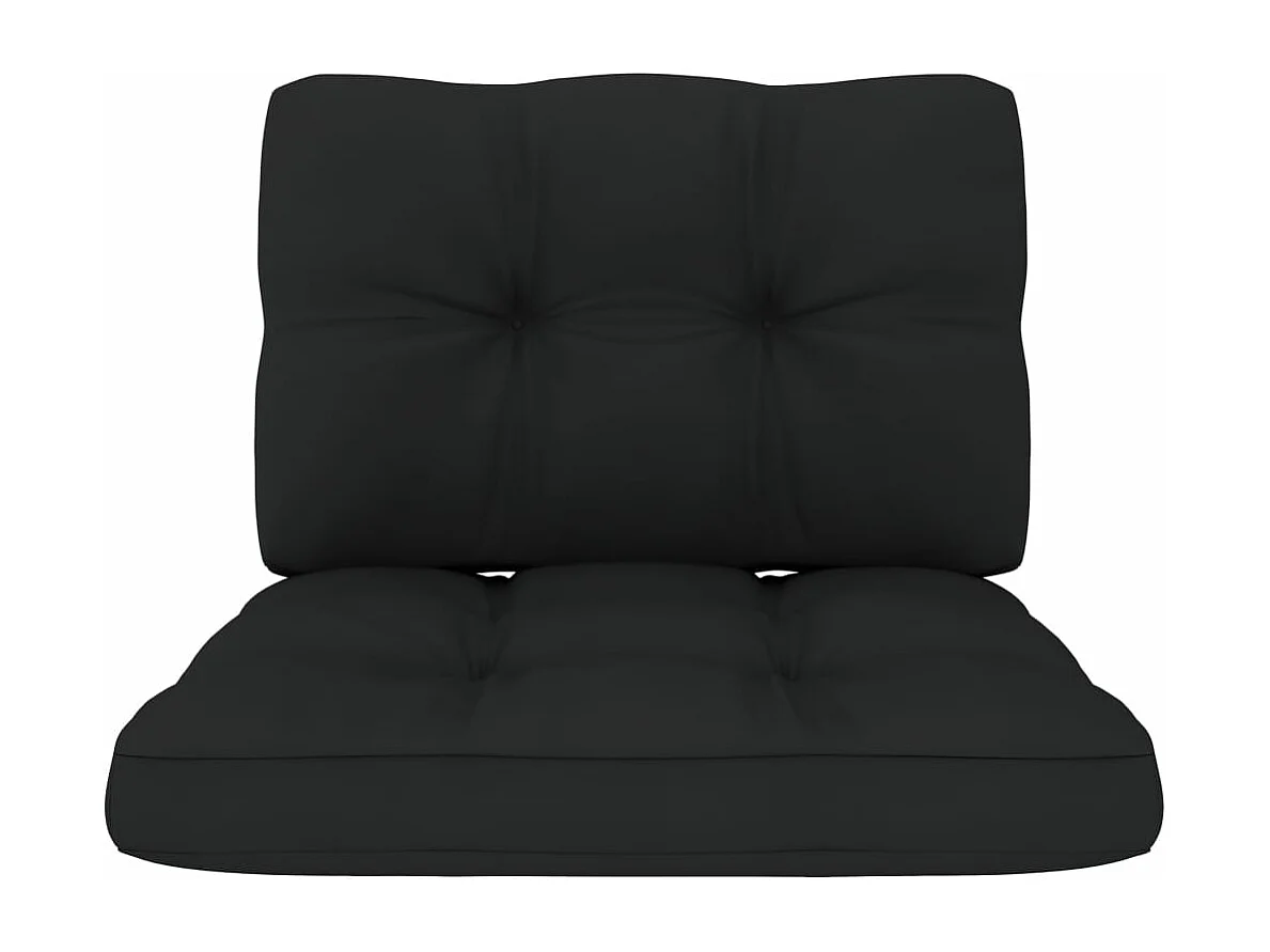 Salon de jardin 3 pcs avec coussins Bois de pin imprégné 20