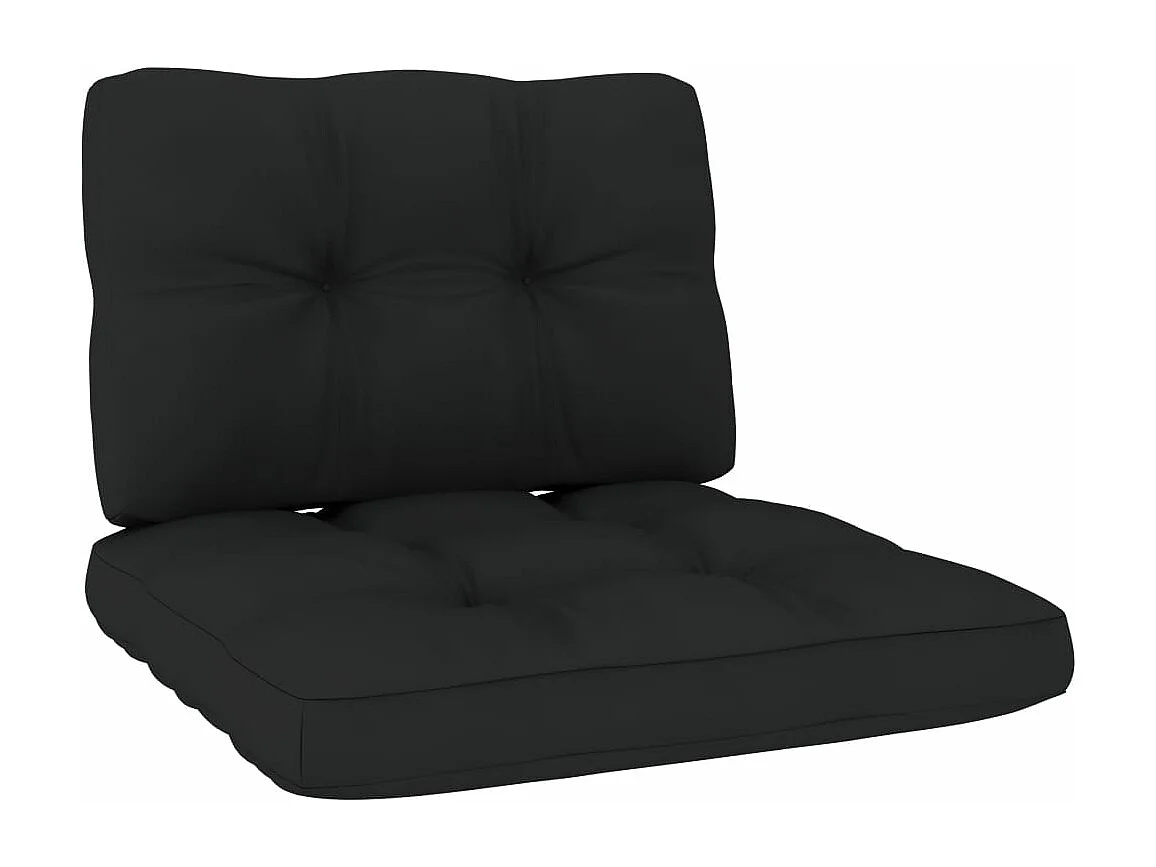 Salon de jardin 3 pcs avec coussins Bois de pin imprégné 20