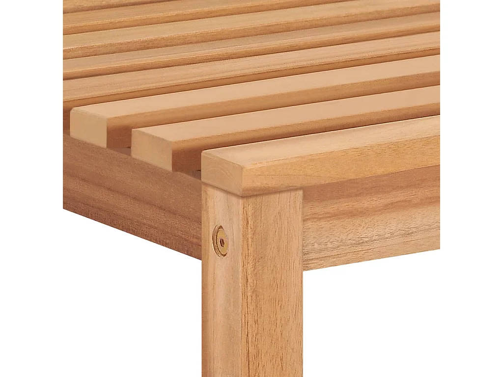 Ensemble à manger de jardin 4 pcs Bois de teck massif