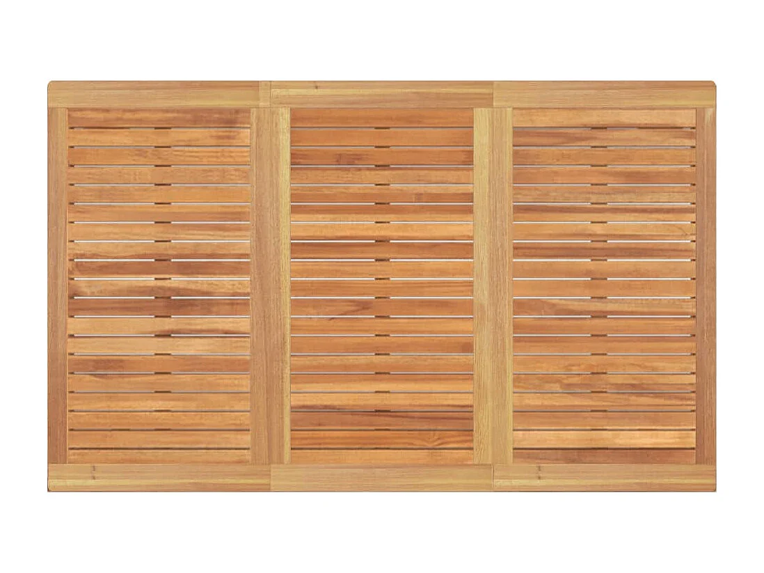 Ensemble à manger de jardin 4 pcs Bois de teck massif