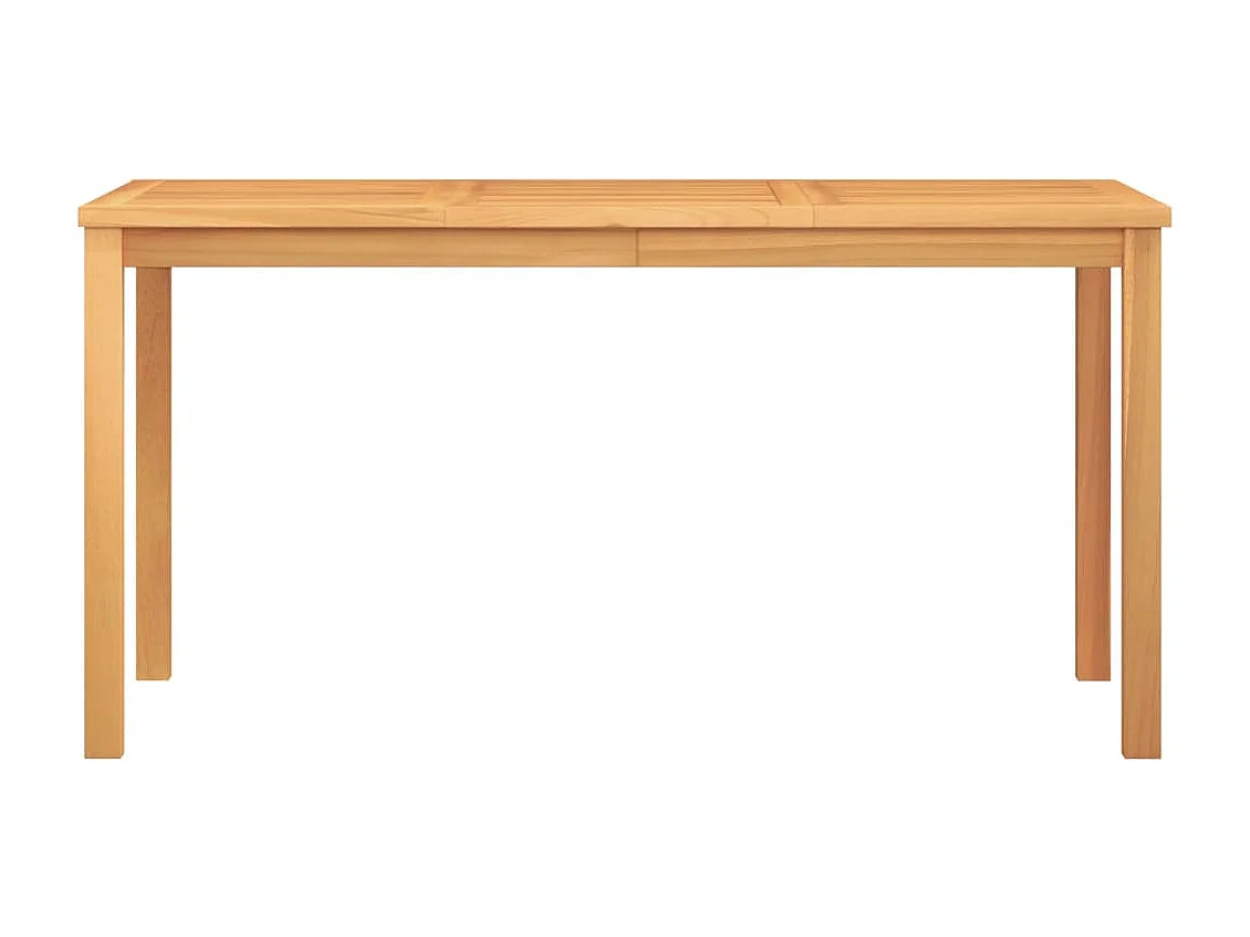 Ensemble à manger de jardin 5pcs Bois de teck massif