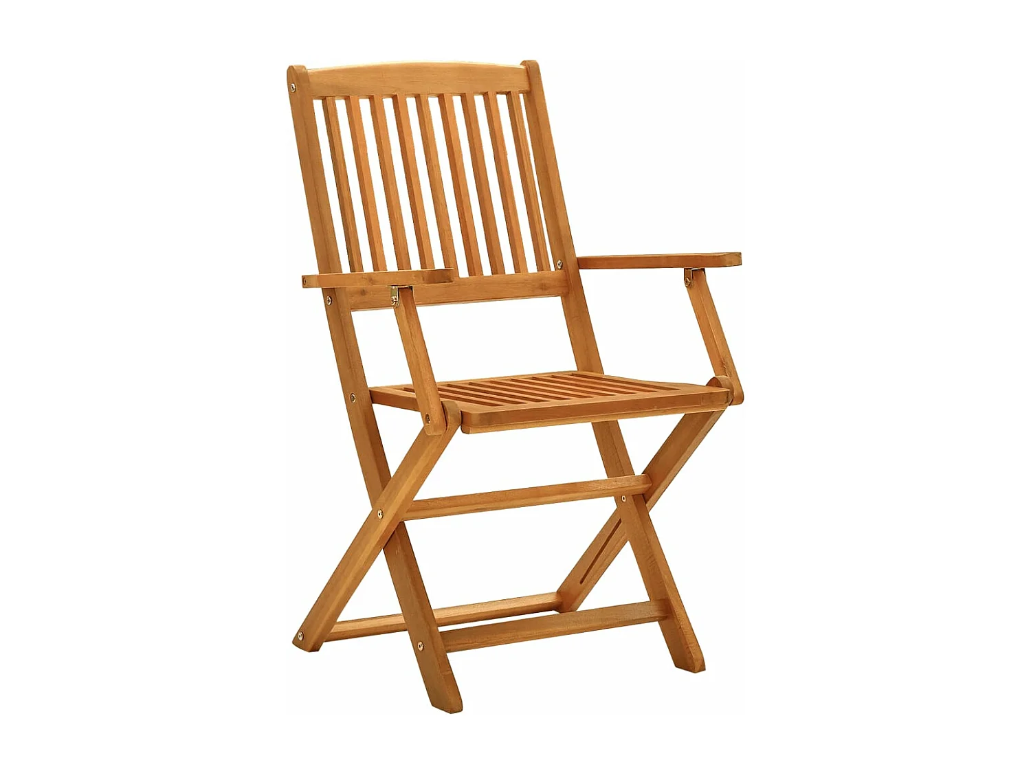 Ensemble à manger de jardin 5 pcs Bois d'acacia solide