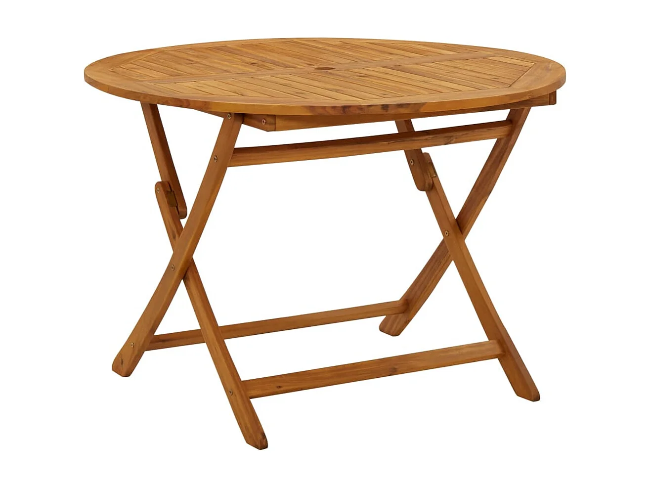 Ensemble à manger de jardin 5 pcs Bois d'acacia solide