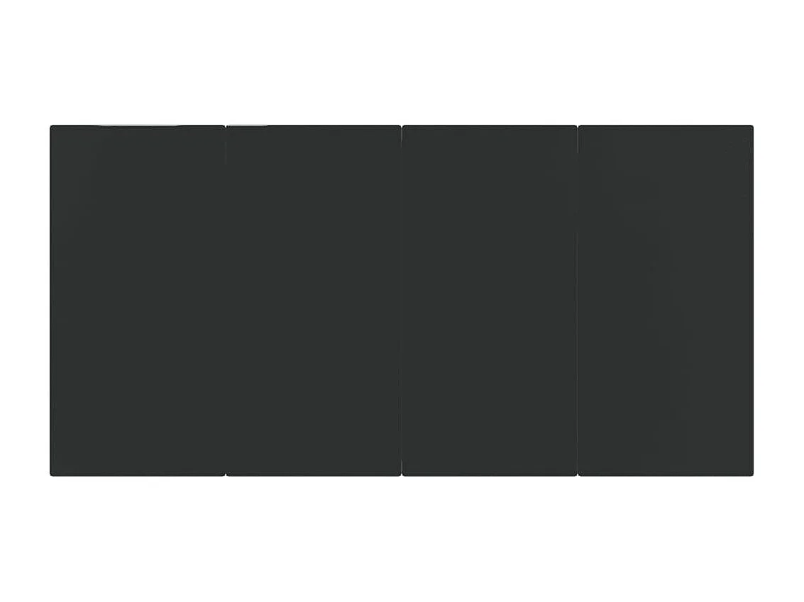 Ensemble à manger de jardin 7 pcs Marron Résine tressée