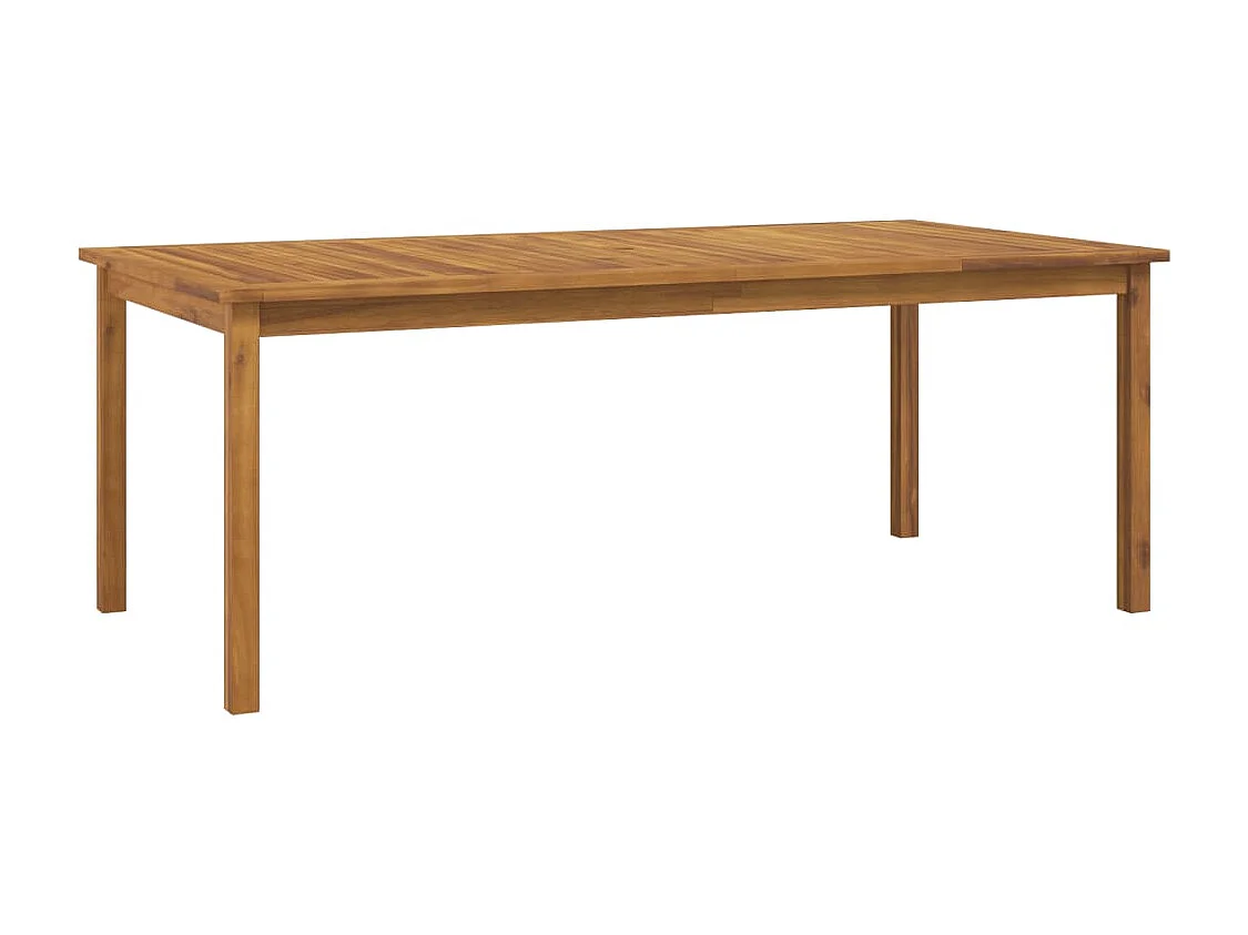 Ensemble à manger de jardin 7 pcs Bois d'acacia solide