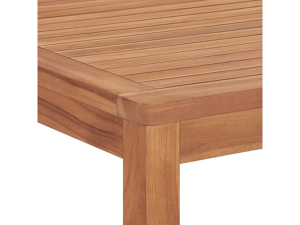 Ensemble à manger de jardin 9 pcs Bois de teck solide