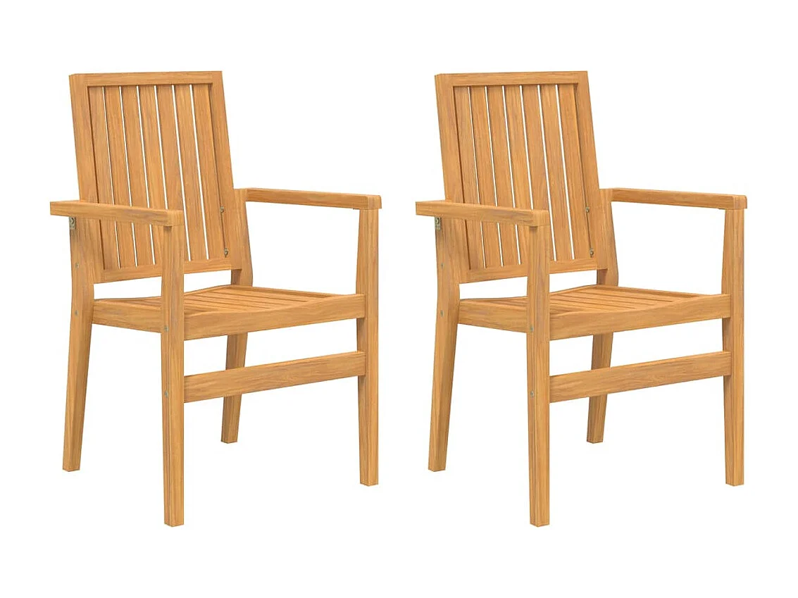 Ensemble à manger de jardin 3 pcs Bois de teck massif