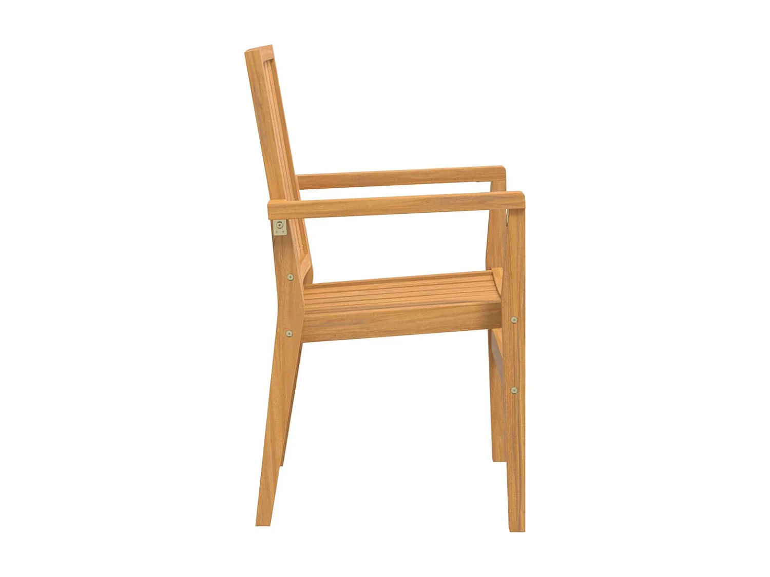 Ensemble à manger de jardin 3 pcs Bois de teck massif