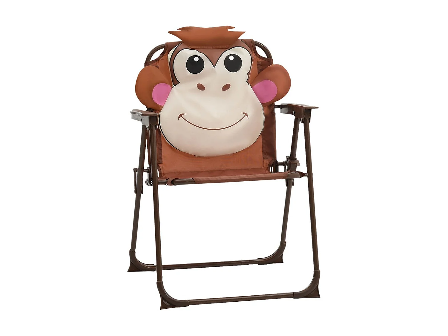 Jeu de bistro avec parasol pour enfants 3 pcs Marron