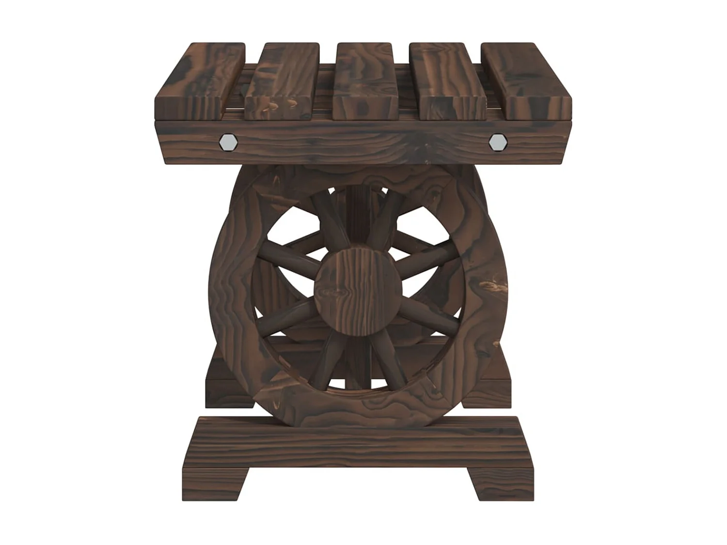 Salon de jardin 3 pcs bois de sapin massif