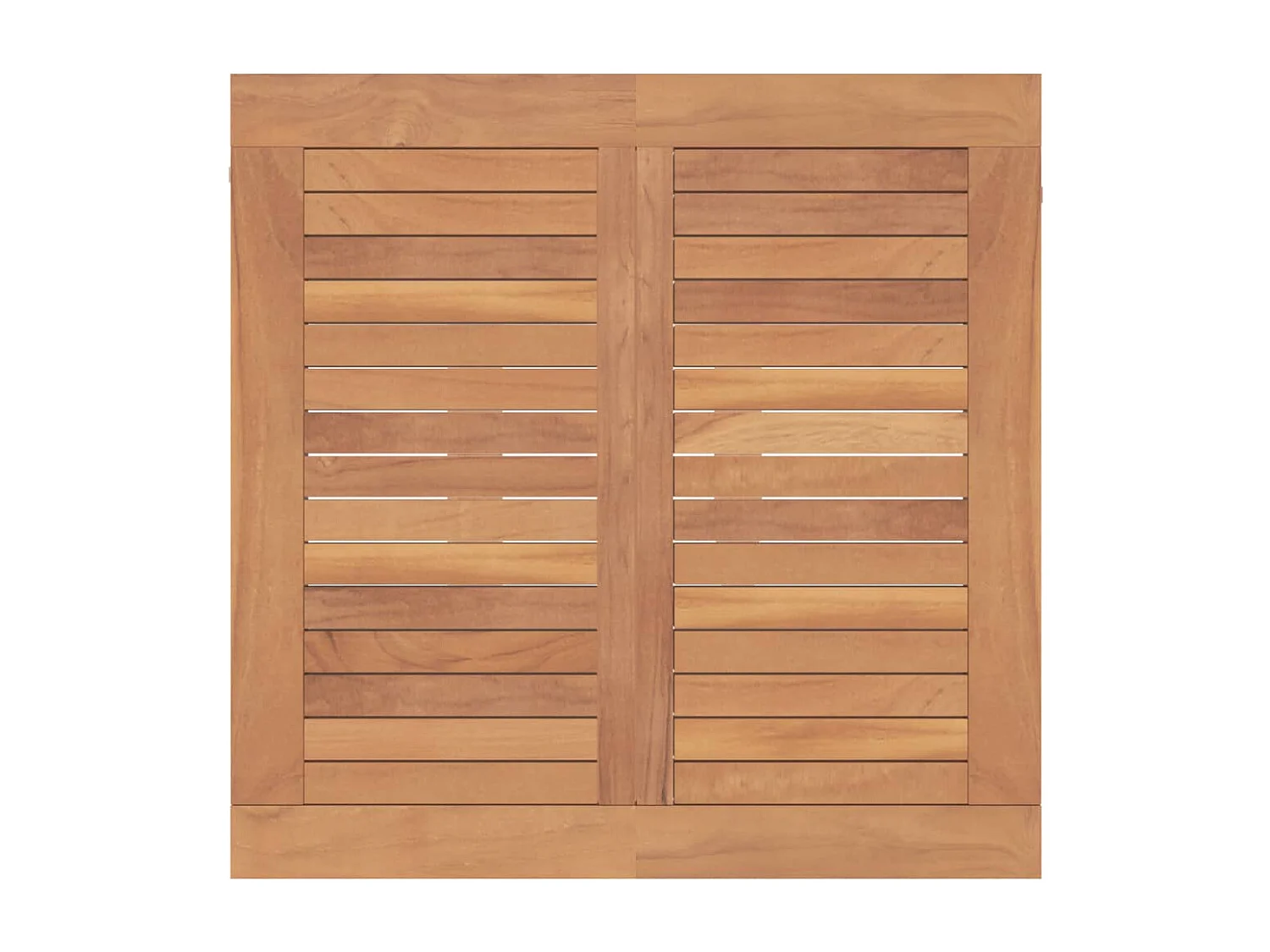 3-delige Tuinset massief teakhout