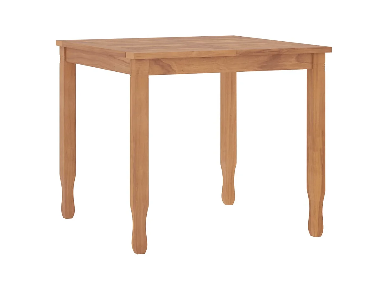 Ensemble à manger de jardin 3 pcs Bois de teck massif