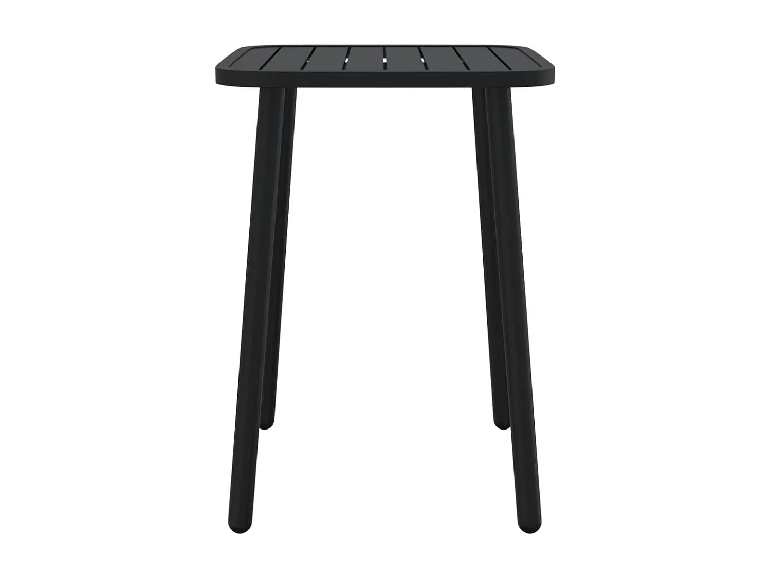 Ensemble à manger de jardin 3 pcs anthracite acier