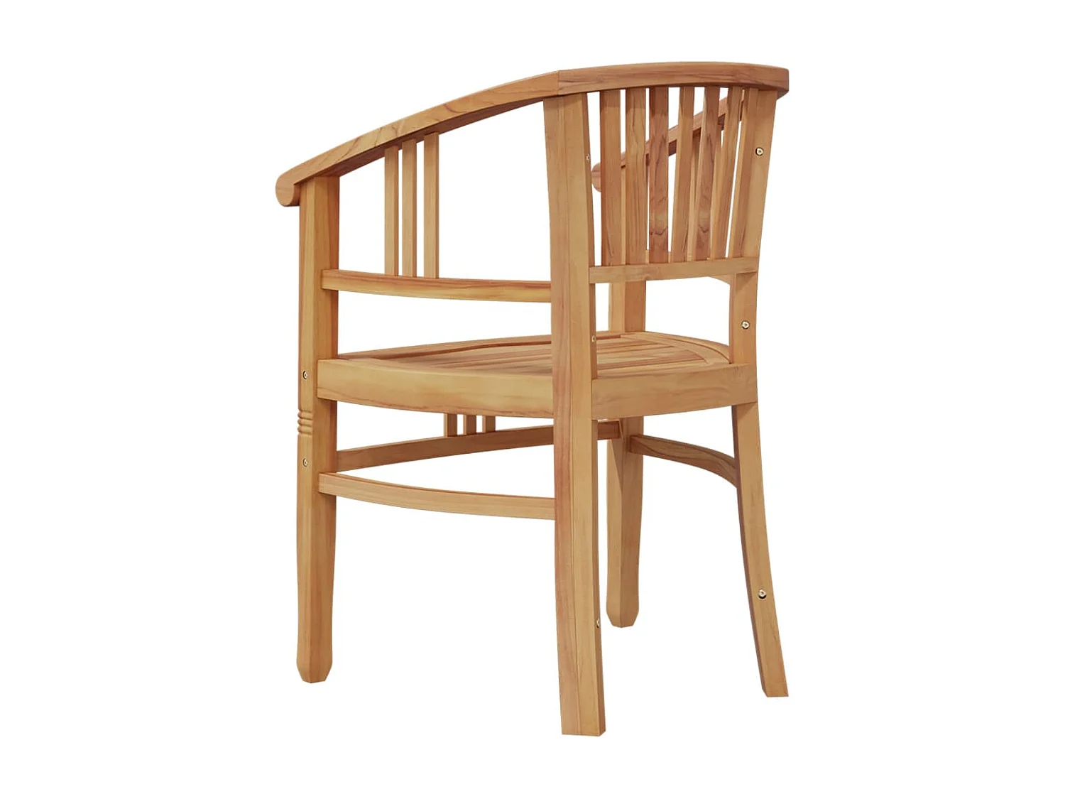 Ensemble à manger de jardin 3 pcs Bois de teck massif