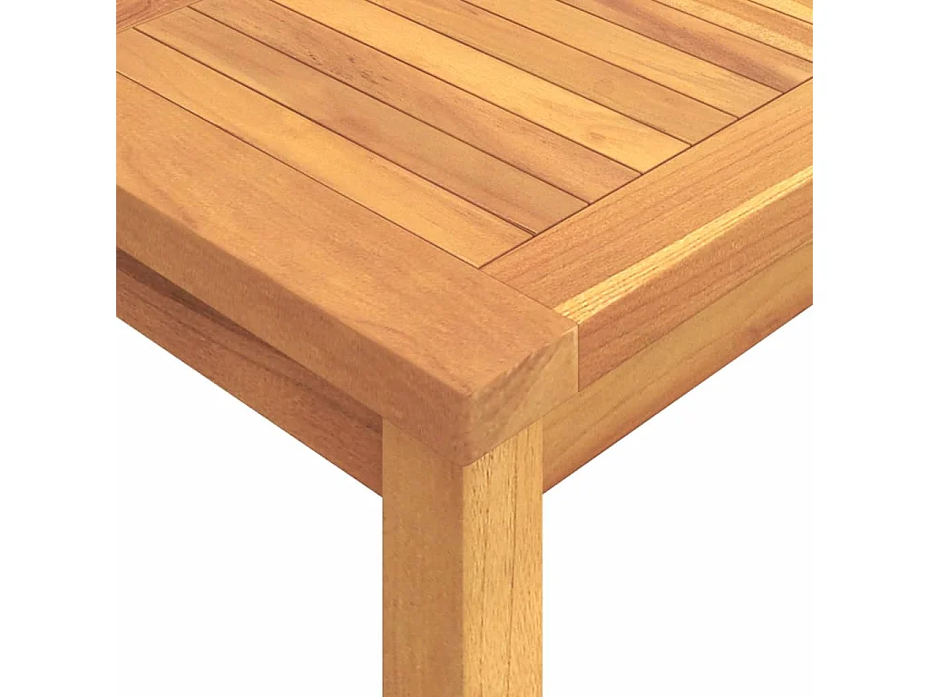 Ensemble à manger de jardin 5pcs Bois de teck massif