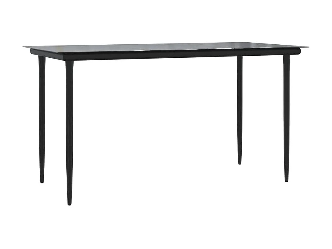 vidaXL Set comedor de jardín 3 piezas y cojines ratán sintético marrón