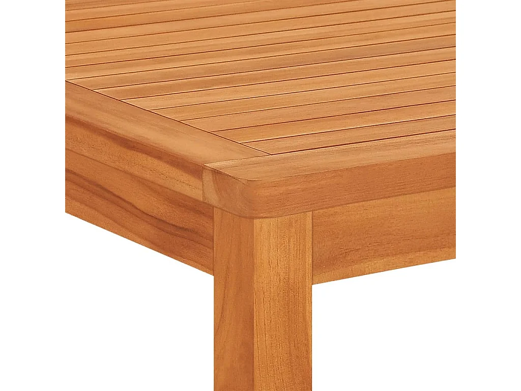 Ensemble à manger de jardin 3 pcs Bois de teck massif