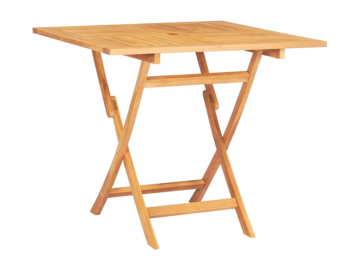 Ensemble à manger de jardin 5 pcs Bois de teck massif