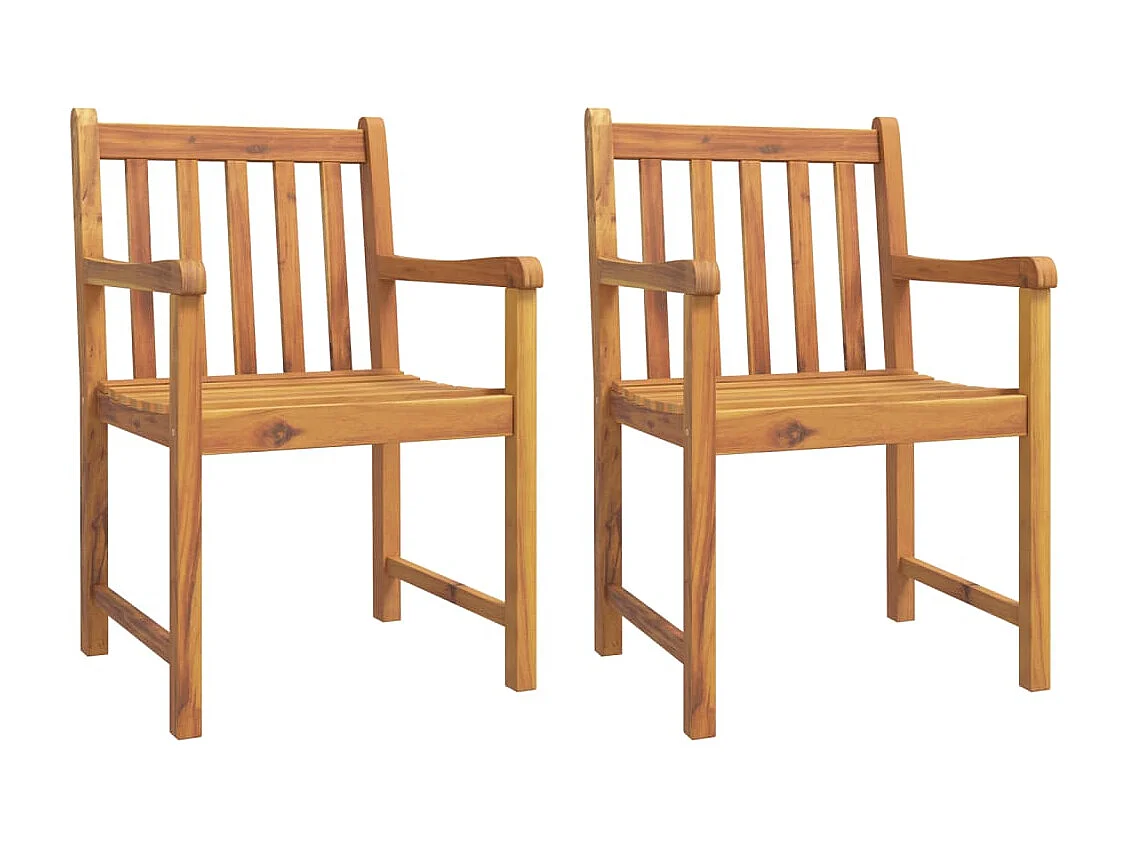 Ensemble à manger de jardin 3 pcs Bois d'acacia solide