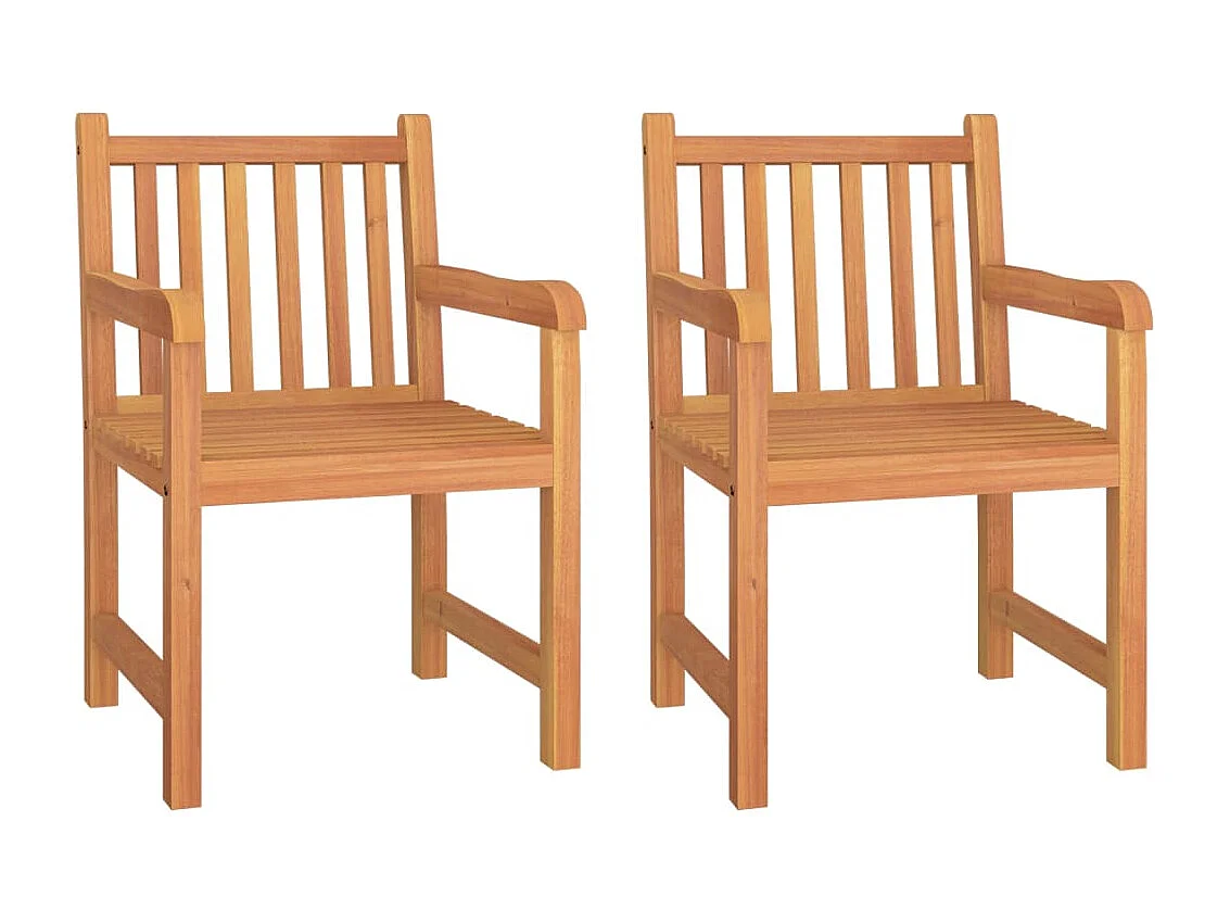 Ensemble à manger de jardin 3 pcs Bois de teck massif