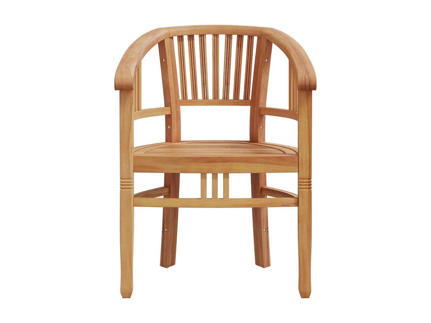 5-delige Tuinset massief teakhout